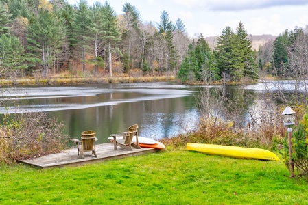 Relax next to the beautiful lake