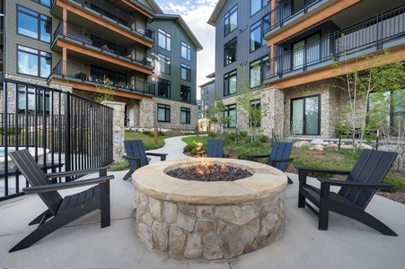 Shared Fire-pit for S'mores and memories