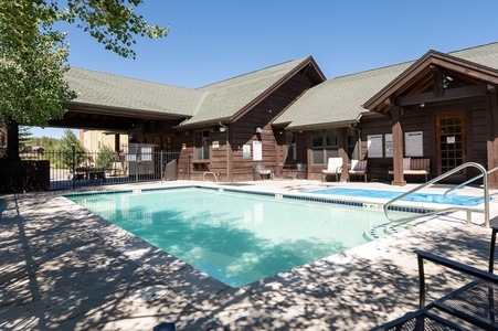 Year round shared pool, fun for all ages!