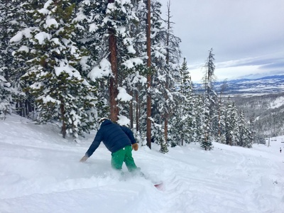 Enjoy skiing and snowboarding at Winter Park Resort