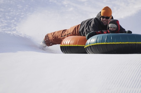 Fraser Tubing Hill is only 5 min before