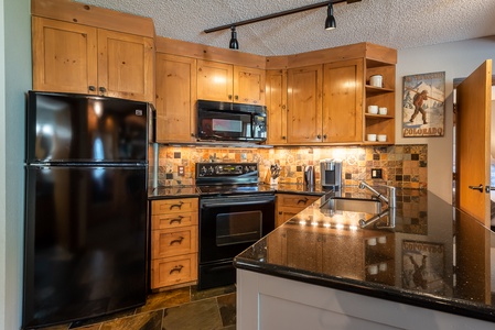 Modern and updated Kitchen fully stocked with all you cooking needs