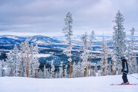 Enjoy the stunning Rocky Mountain s from the top of Winter Park