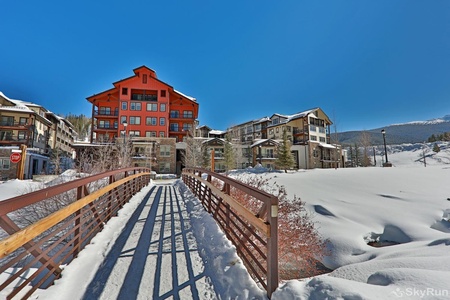 Location can not be beat, walk across this bridge to the Gondola!