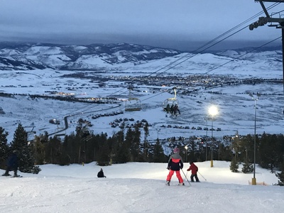 Night Skiing at Granby Ranch