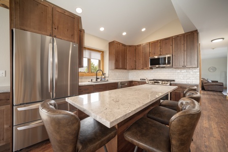 Spacious Kitchen ready for your whole group to gather