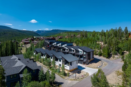 Bird’s-eye view of your home base in the mountains