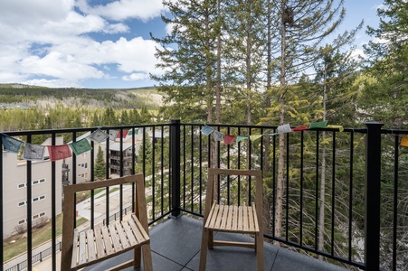 Enjoy Mountain Air from the Patio