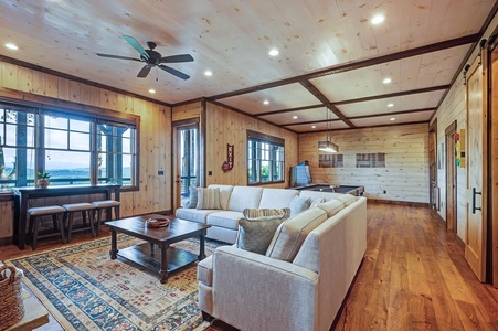 Daybreak Ridge - Lower Level Living Room