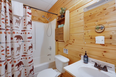 The Stickhouse - Lower Level Shared Bathroom