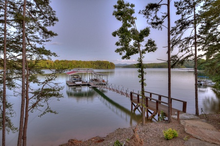 Nottely Island Retreat - Private Dock Access
