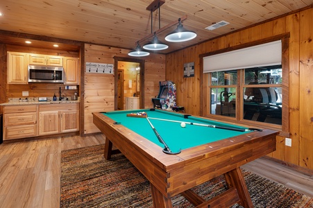 Goose Island Retreat - Lower Level Entertainment Area