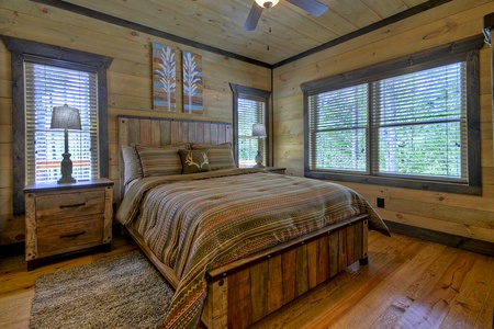 Vista Rustica- Entry level queen bedroom