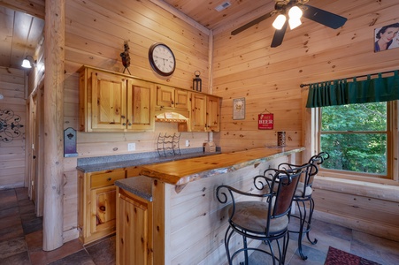 Celtic Clouds - Lower Level Wet Bar