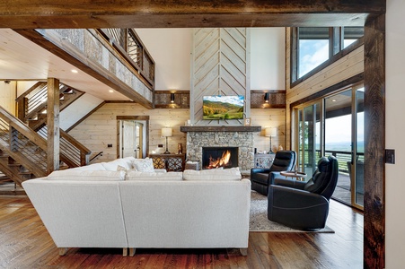 Daybreak Ridge- Entry level living room