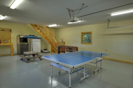 Fraggle Rock -Garage Game Room Ping-Pong