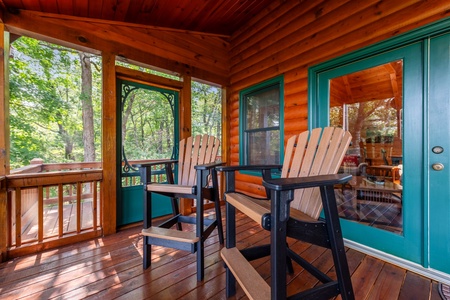 Choctaw Ridge - Back Deck Seating