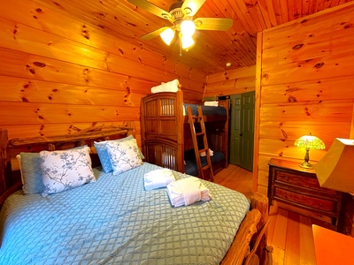 Take Me to the River - Upper Level Bunk Bedroom
