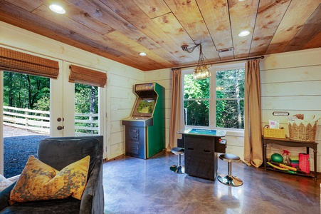 Bentley's Retreat - Lower Level Entertainment Area