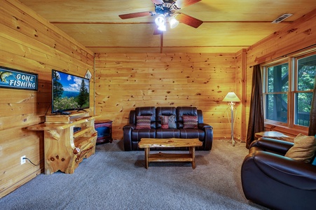 Papa Bear's Den - Lower Level Entertainment Room