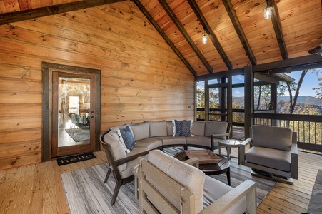 Eagle Ridge - Entry Level Deck Outdoor Fireplace