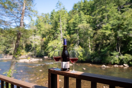 Rivers D Lite peaceful river front cabin