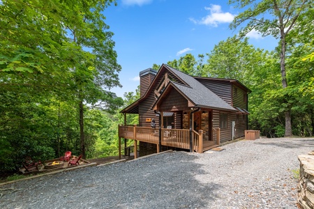 Stargazer - Side View of Cabin