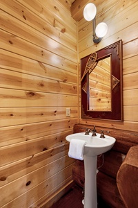 Bluetique-Lower level bathroom