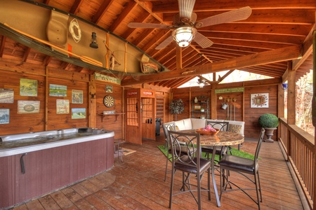 Anglers Rest- - Deck w/ Outdoor Seating and Hot Tub