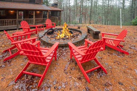 Storybook Hideaway: Fire Pit