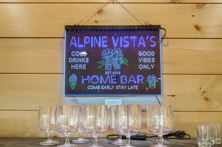 Alpine Vista - Lower Level Entertainment Wet Bar