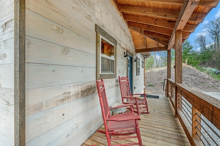 Rustic Elegance - Front Porch Sitting