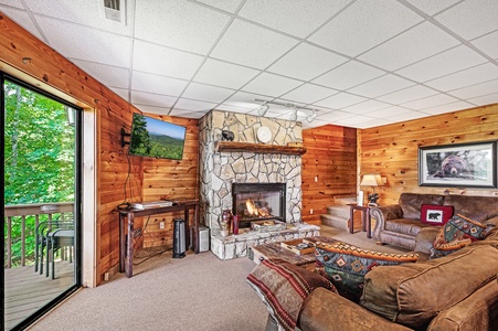 Early Rise- Lower-level Living Room