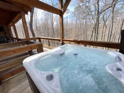 Rustic Elegance - View from Hot Tub