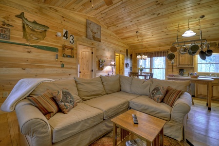 Bear Butte - Living Room with Plush Couch