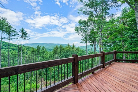 Tysons Peak- Entry Level Deck View