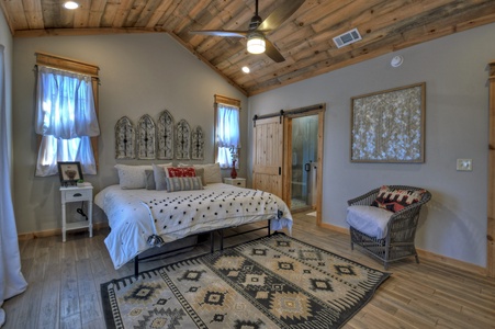 Once In A Blue Ridge: Master Bedroom