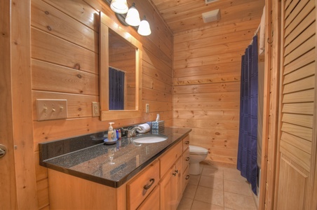 Stoney Creek Retreat - Lower Level Bathroom