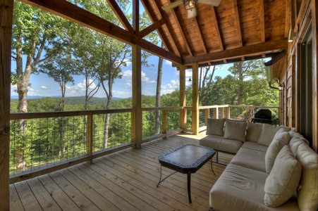 Once In A Blue Ridge: Entry Level Deck Seating