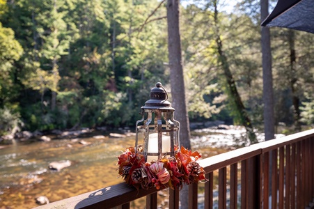 Rivers D Lite peaceful river front cabin