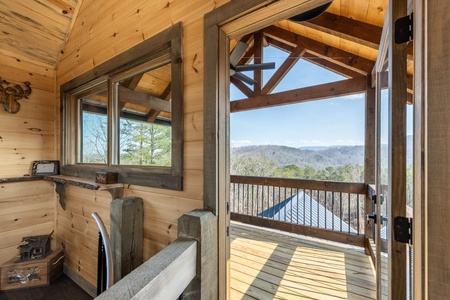 Big Top of Blue Ridge: The Nest's Balcony