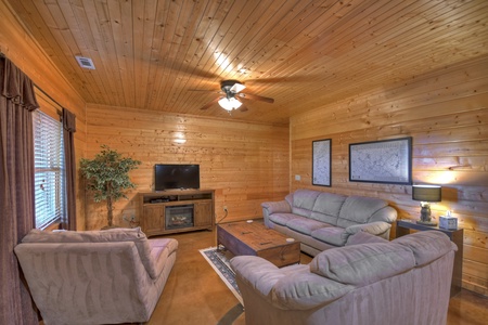 Eagles View - Lower Level Living Room