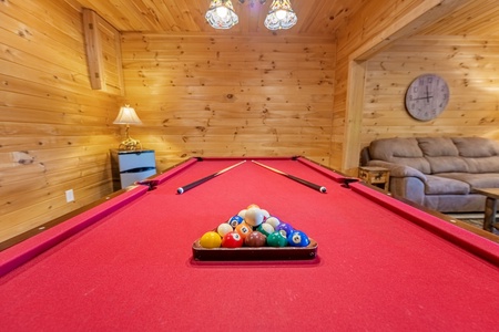 Stargazer - Lower Level Pool Table