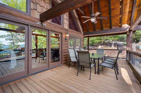 L'Atitude Adjustment - Entry Level Outdoor Dining Area