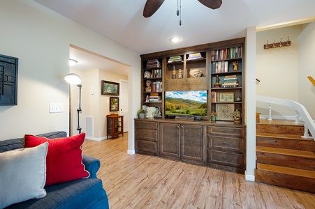 Hayes Haven - Lower-level Living Room