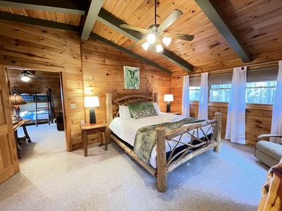 Bear Creek:  Upper Level Master Bedroom