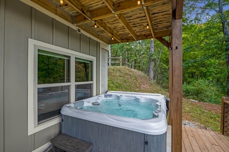 Serenity Now - Hot Tub on Lower Level Deck