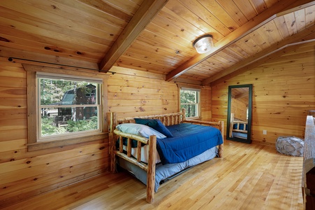 Cherry Goose Lodge - Loft's Trundle Bed