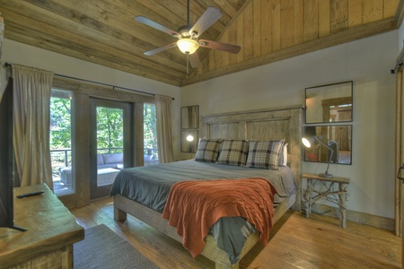 Creekside Bend- Master bedroom