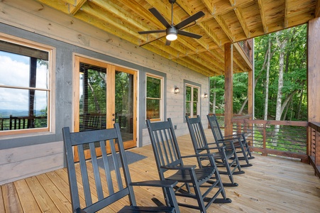 All Decked Out- Lower level deck seating